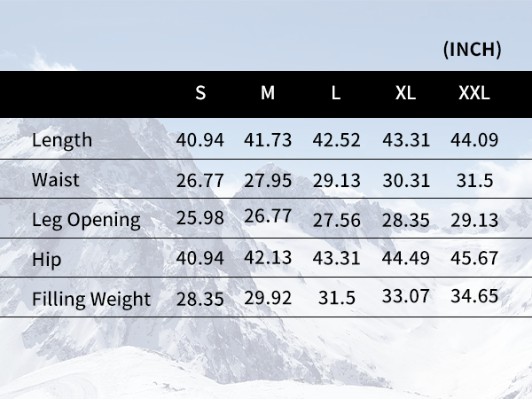 DW-280™ Thermal Down Pants