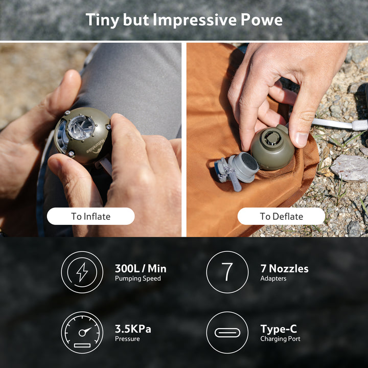 Wind-nano™ 超軽量ミニエアポンプ