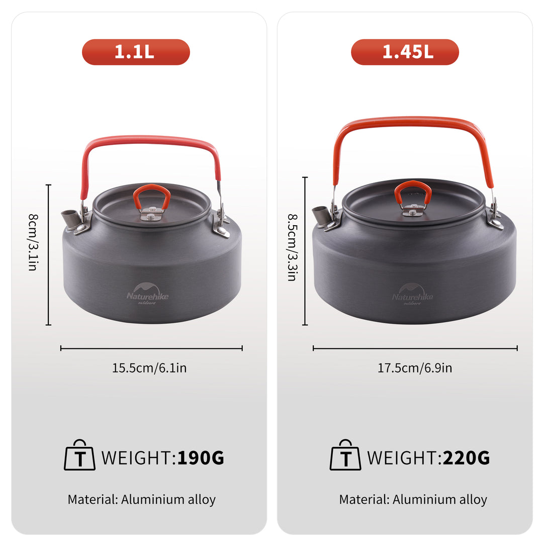 Aluminum Alloy Camping Kettle