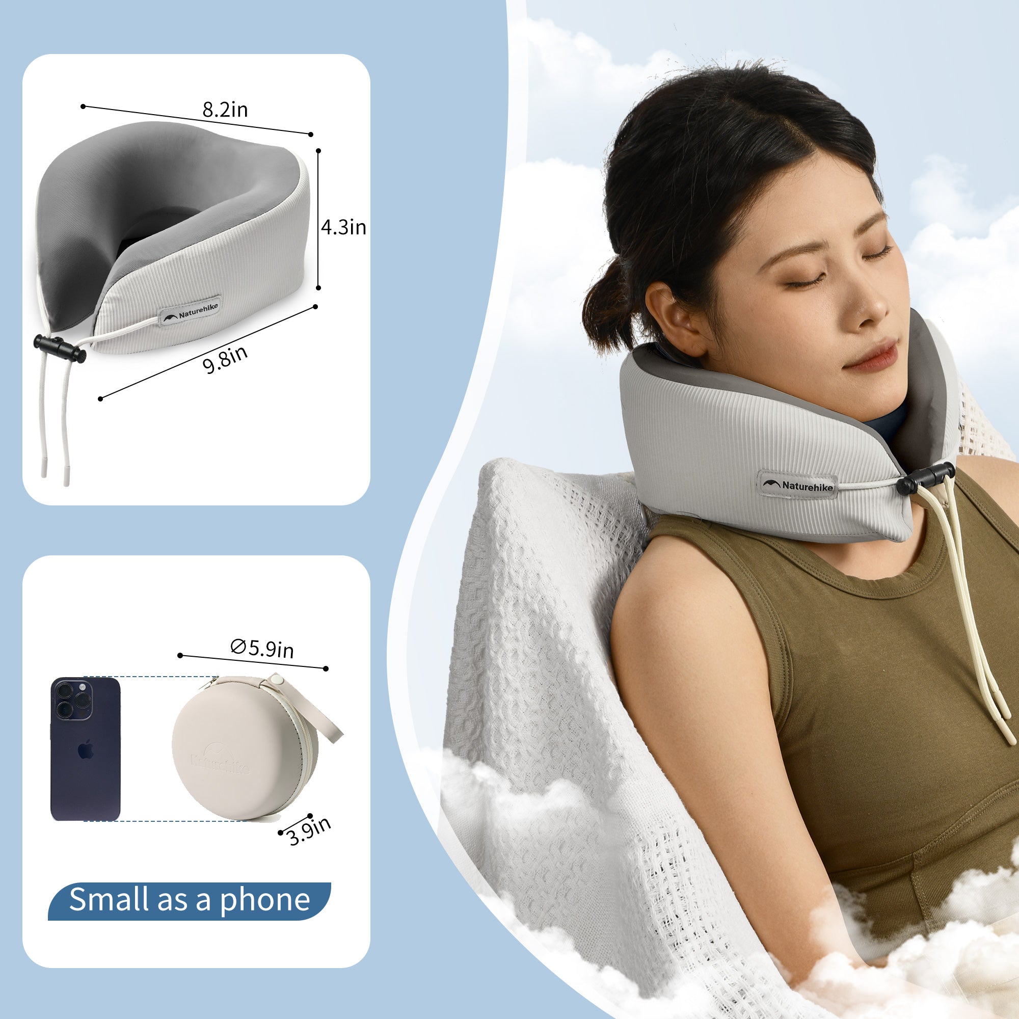 希少 youthquake クッション Naturehike Xinyue Memory Foam Travel Pillow