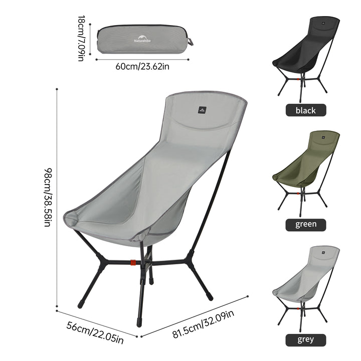 Sedia da campeggio pieghevole ultraleggera PeakLite™ YL01 L
