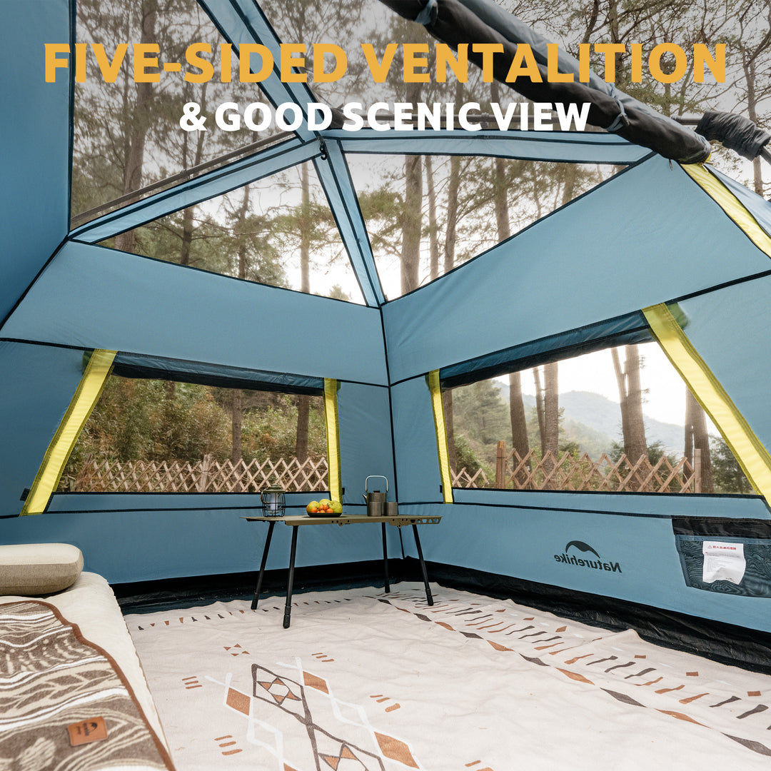 coleman 4 person instant cabin tent Cape Lite 4-Person Instant Cabin Tent