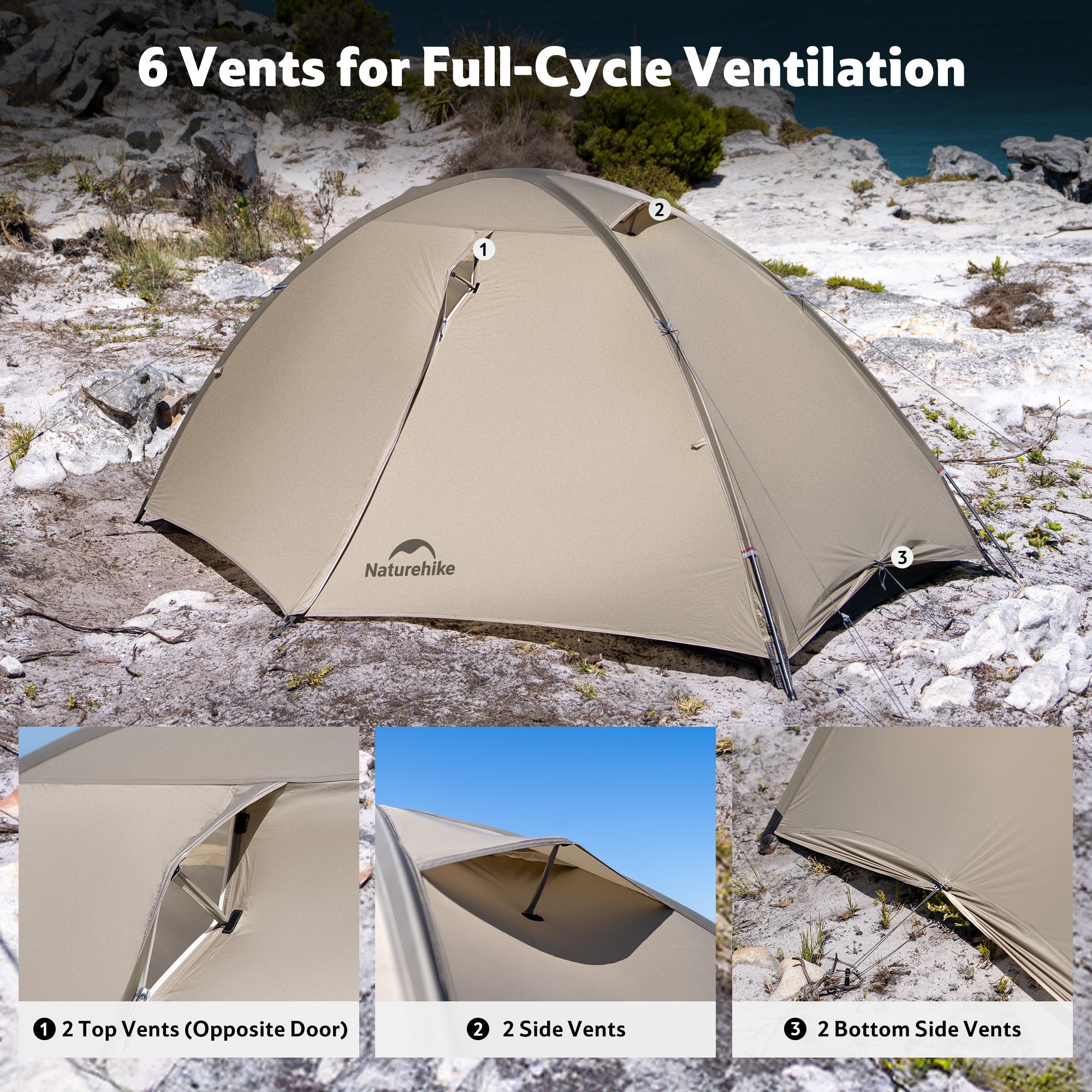 Giling PRO™ 4-Season 2-Person Backpacking Tent
