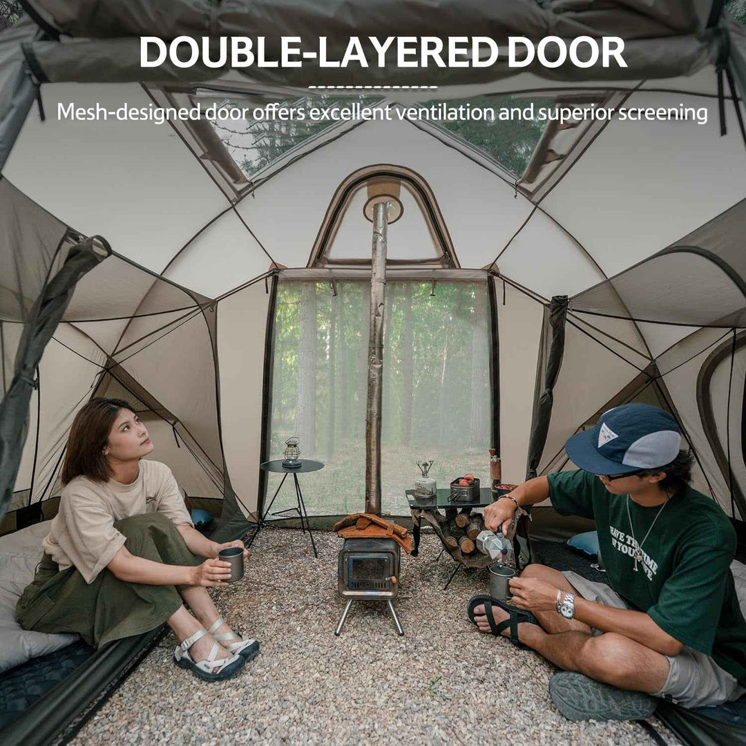 Massif 4-Person 4-Season Hot Tent