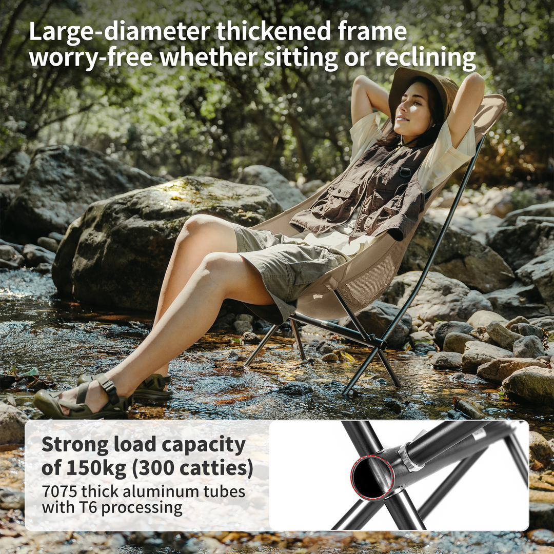 PeakLite™ YL03 Ultraleichter, faltbarer Campingstuhl L