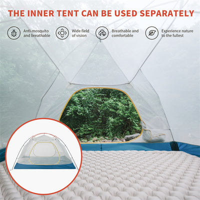 An image of a Naturehike Cloud-Creek Pro Ultralight Freestanding Tent by Naturehike official store