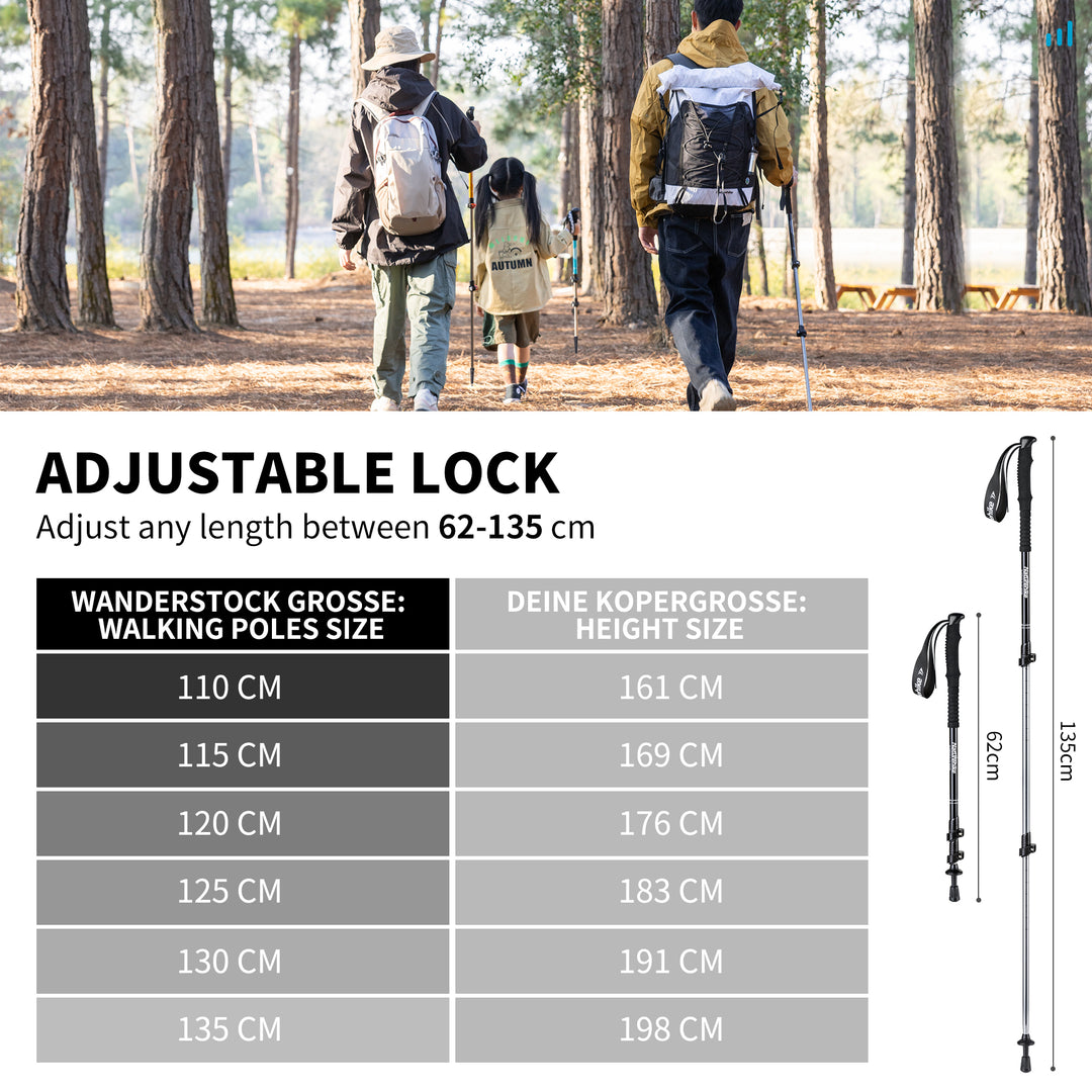 ST10 Ultralight Telescopic Trekking Pole