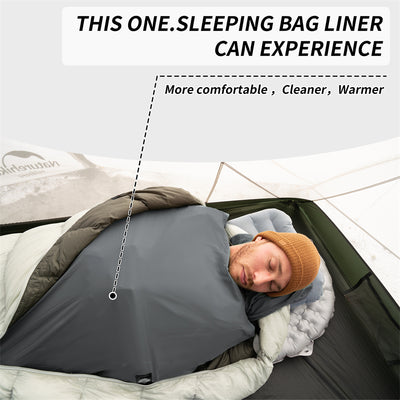 An image of a Naturehike Spark Ultra-Light Sleeping Bag Liner by Naturehike official store
