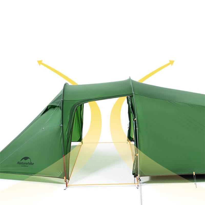 Naturehike 4-Season Opalus Tunnel 2-4 person Camping Tent