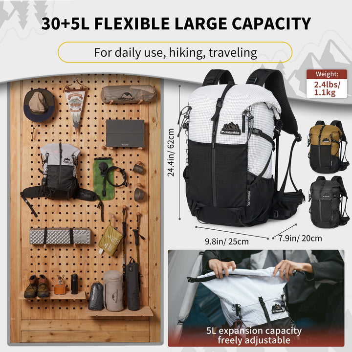 Helium™ 30+5L Hiking Backpack