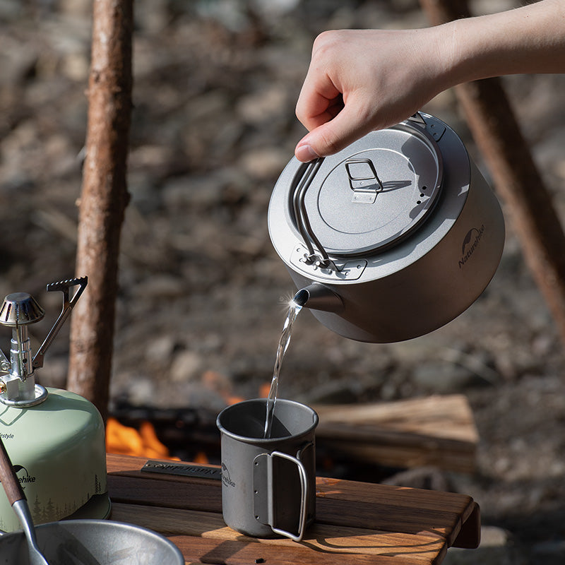 Lotte Pure Titanium Camping Kettle 0.8L