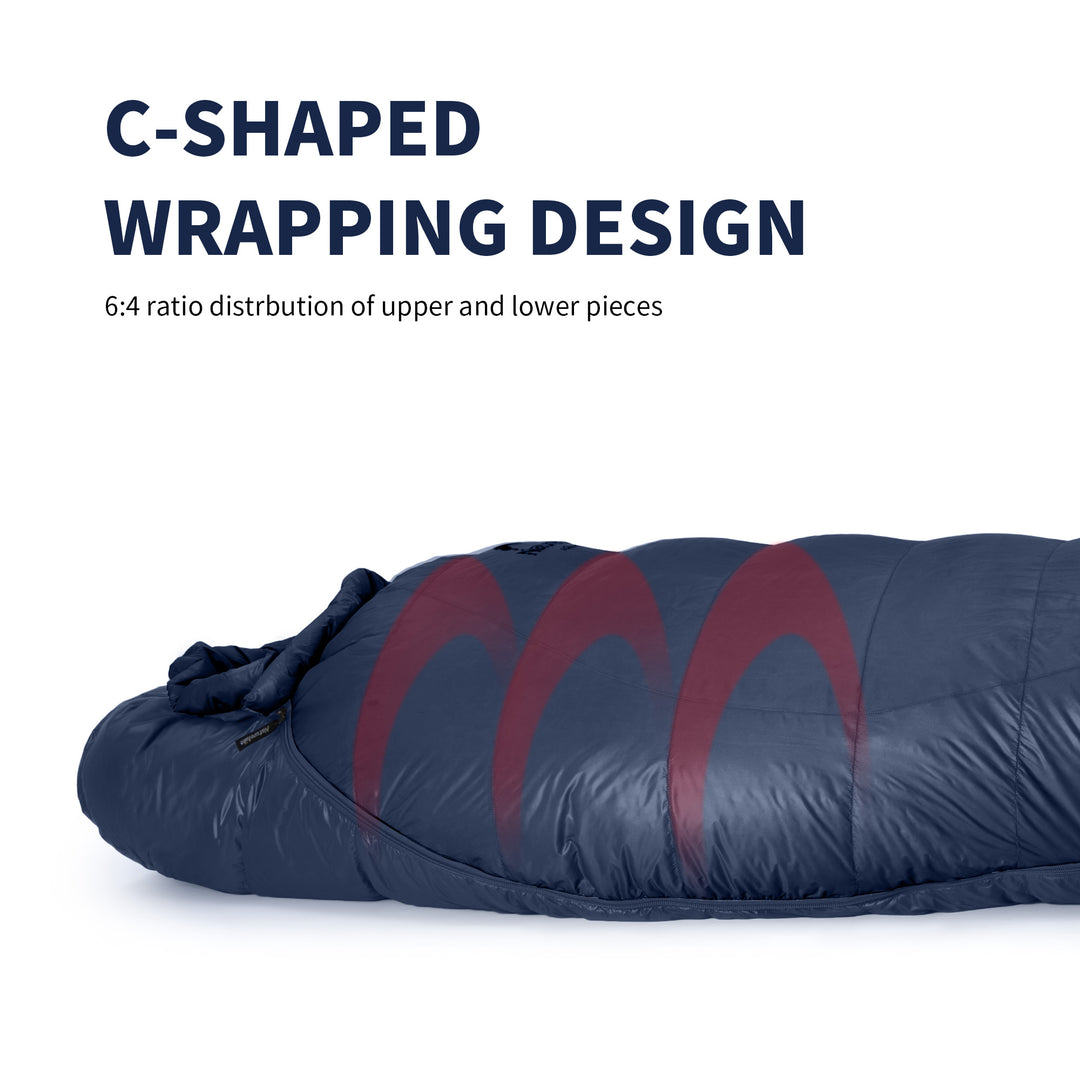 Snowbird™ 420g Duck Down Mummy Bag