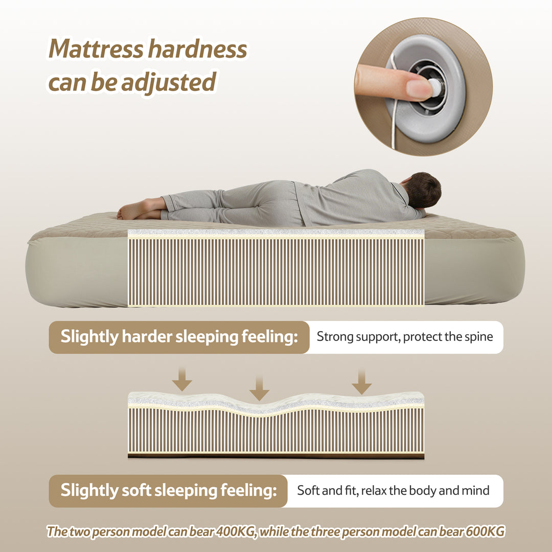 DreamWeave™ Air Mattress with Built-In Pump
