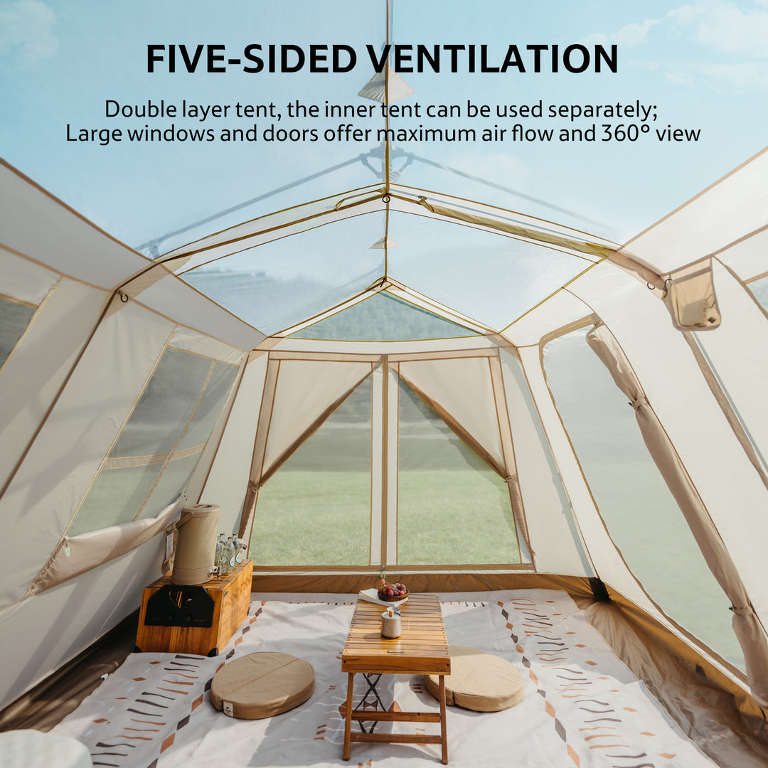 Village™ 13 Flagship 8-Person Instant Cabin Tent