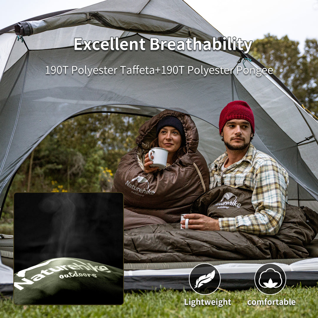 Solora™ U350S Kunstfaserschlafsack mit Kapuze 26.6°F / -3°C