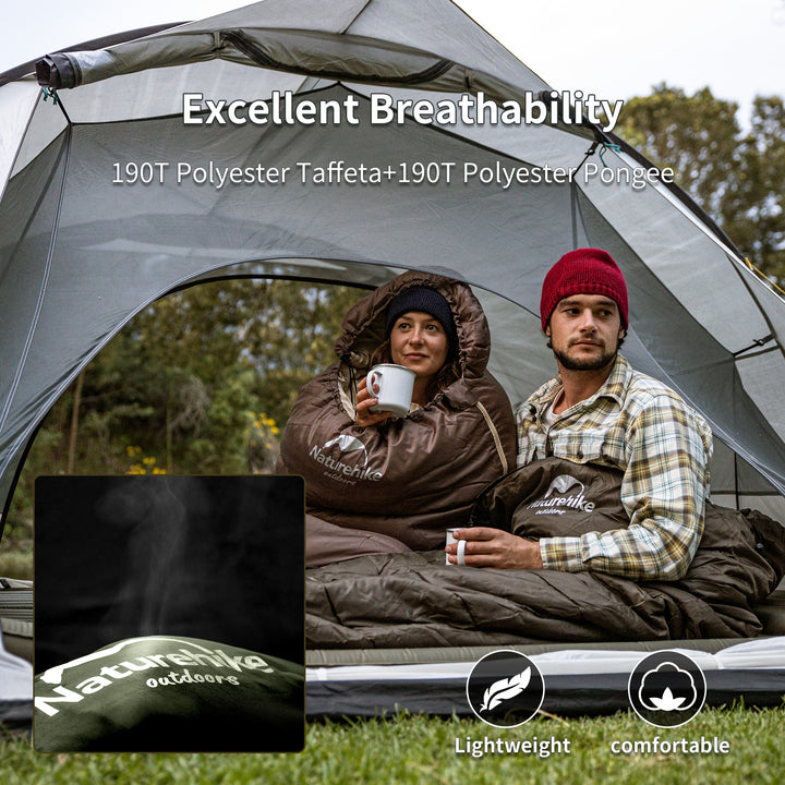 Solora™ U350S Kunstfaserschlafsack mit Kapuze 26.6°F / -3°C