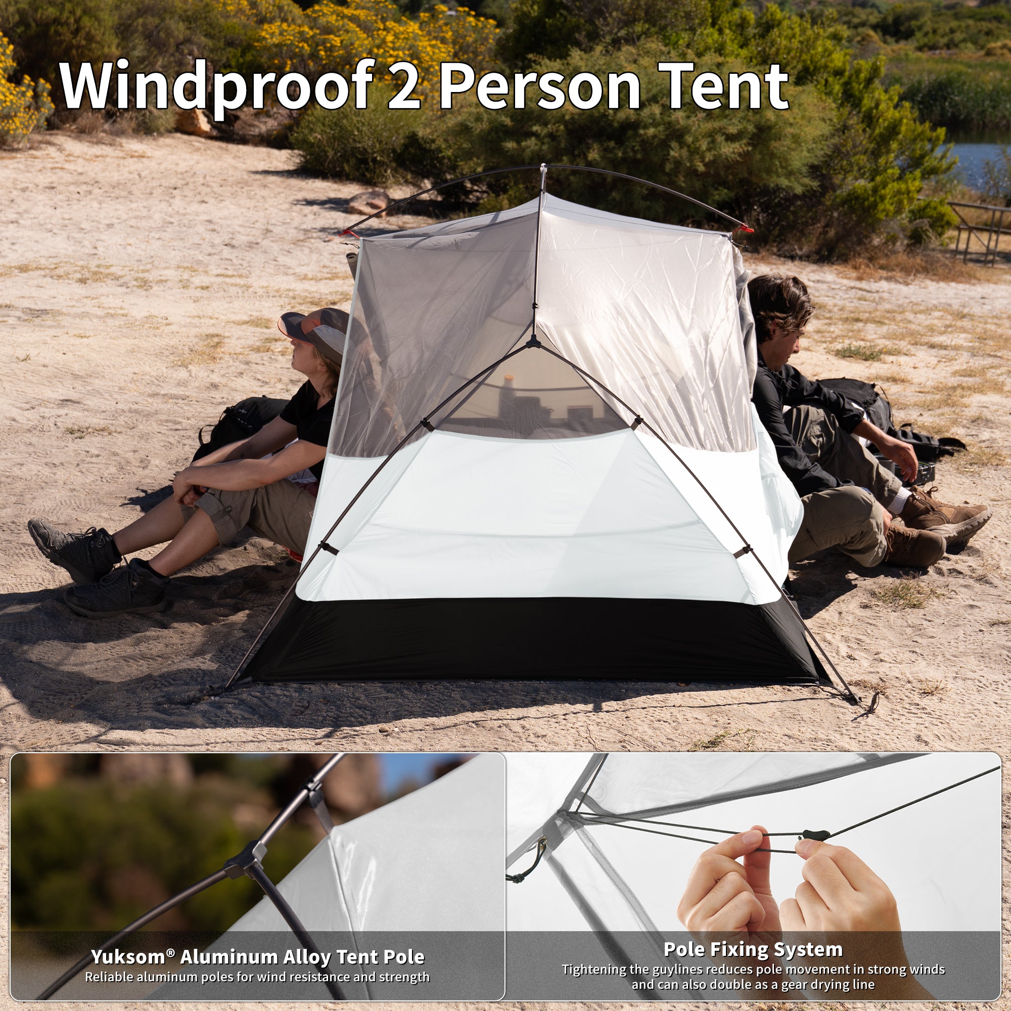 Mongar™ BASE 2-Person Backpacking Tent – Naturehike
