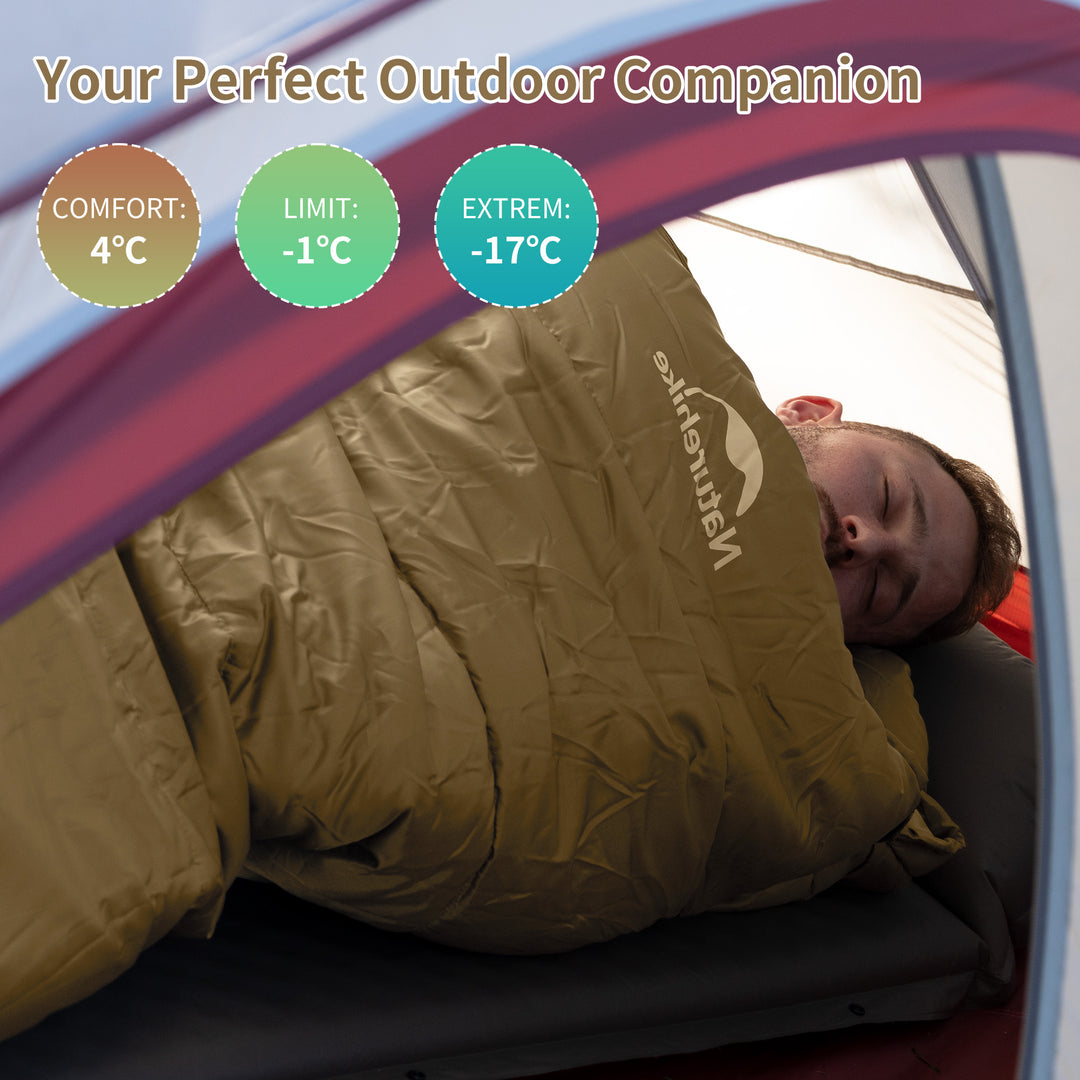 Mujin™ MJ600 Synthetic Mummy Sleeping Bag 23°F / -5°C