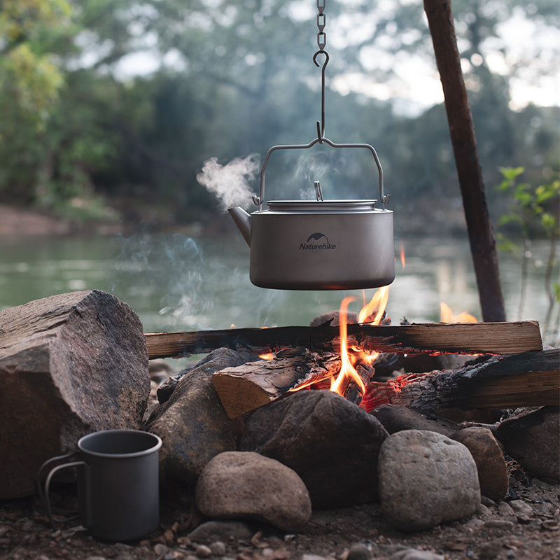 Lotte Pure Titanium Camping Kettle 0.8L