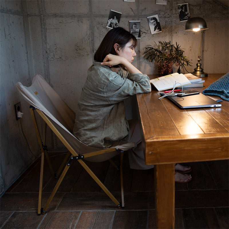 MW01 Wooden Grain Folding Moon Chair – Naturehike