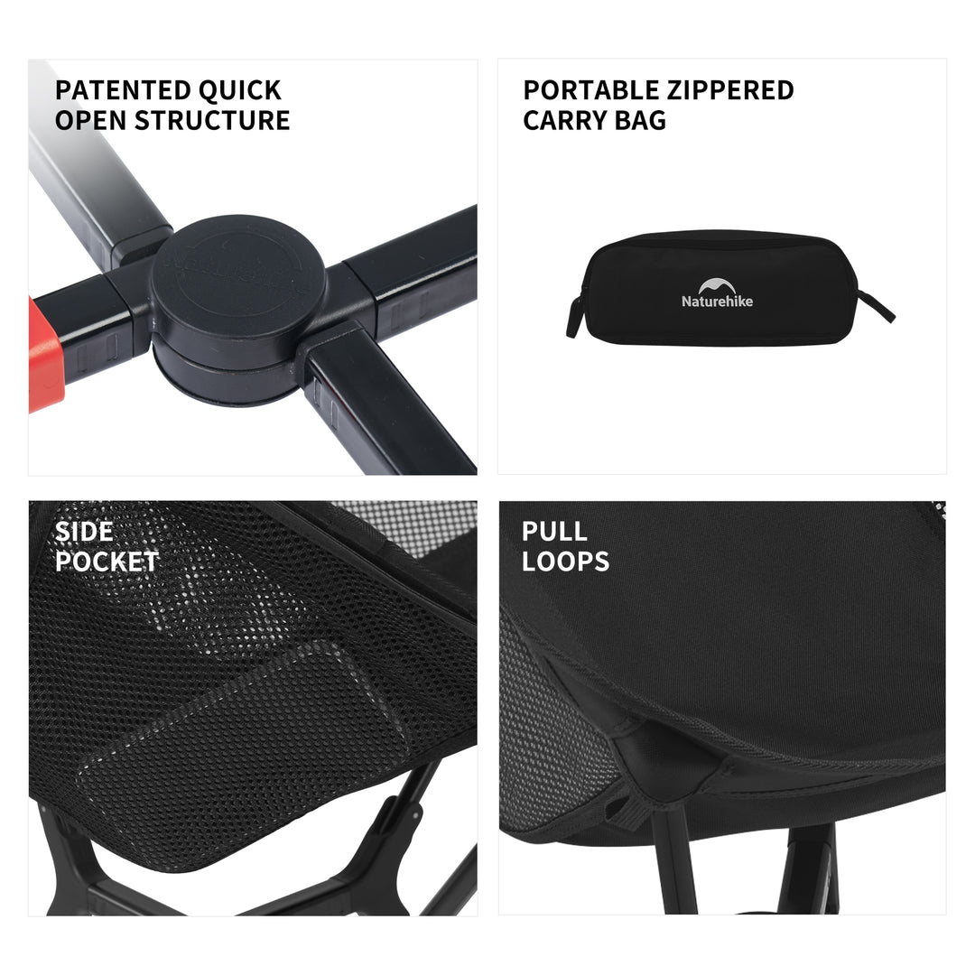 PeakLite™ YL01 ultralet sammenklappelig campingstol