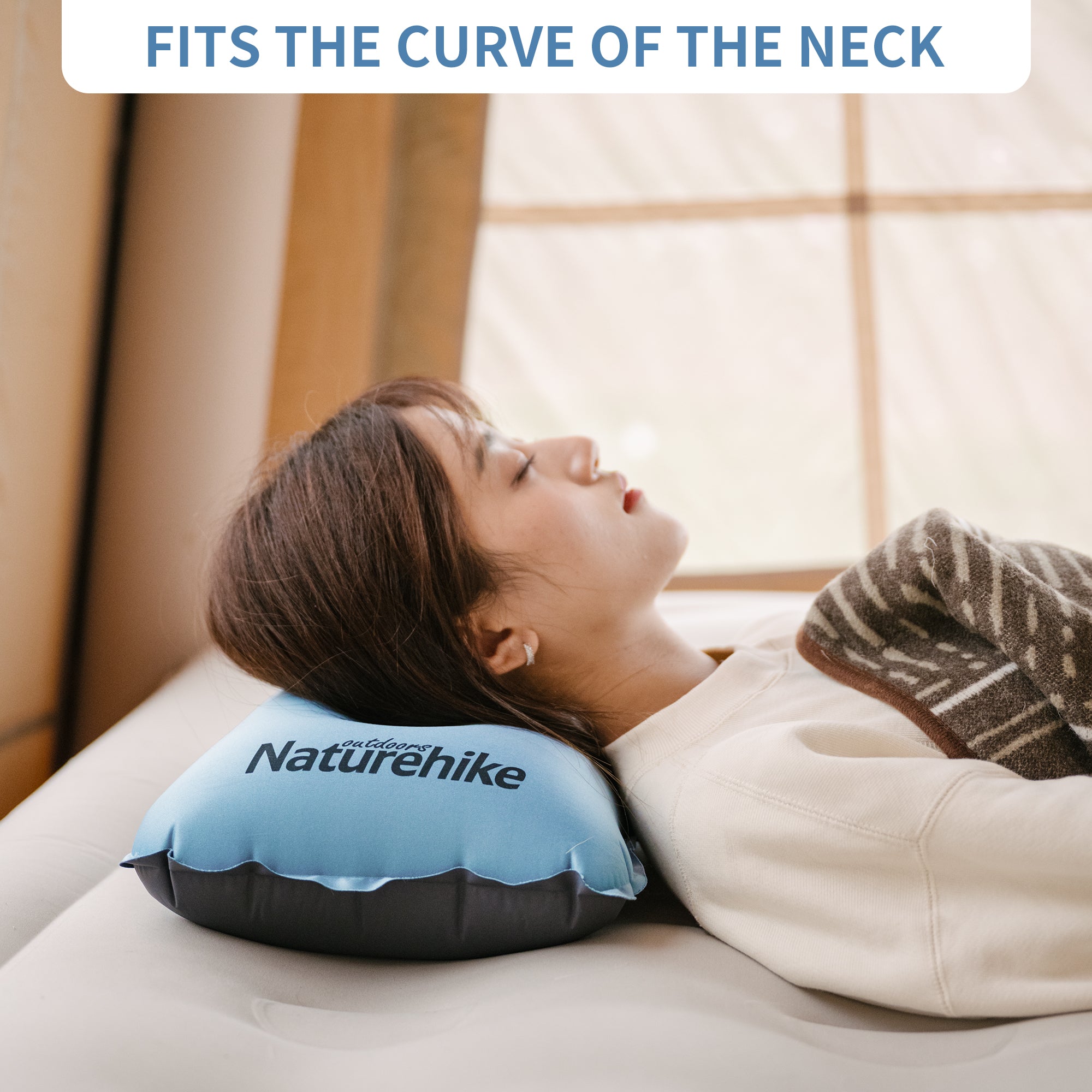 アウトドア寝具 NEIGHBORHOOD NON SLEEP CUSHION Xinmian™ Sponge Automatic Inflatable Pillow – Naturehike