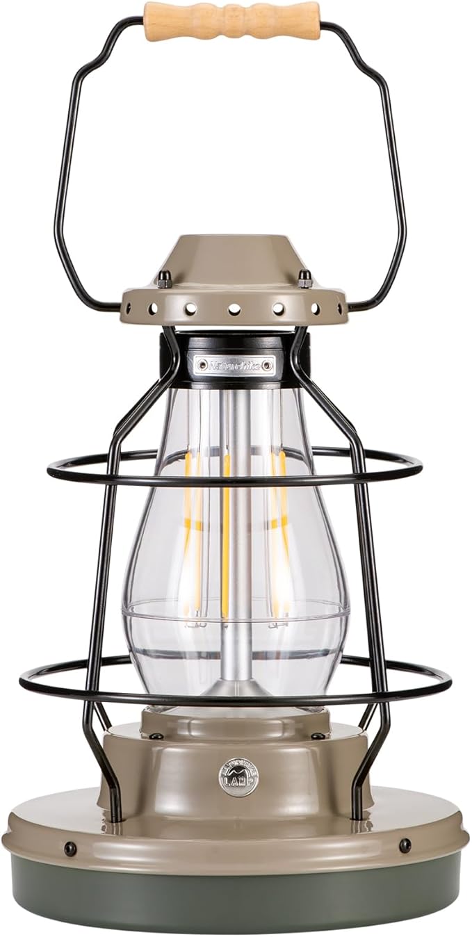 Naturehike LED Camping Lamp IPX4 Waterproof Stepless Dimming 10000mAh Battery