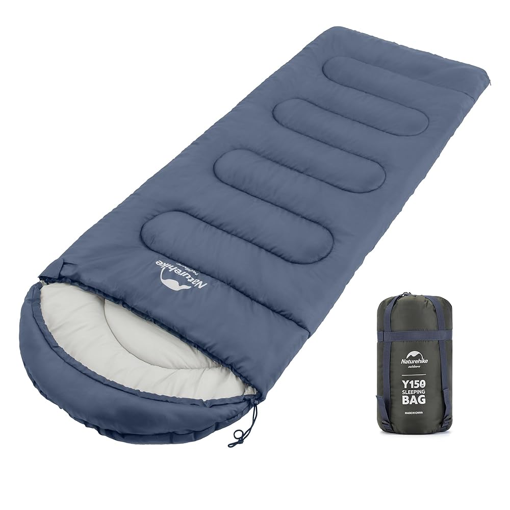 amazon schlafsack leicht Y150L™ Kapuzenschlafsack aus Synthetikmaterial 52°F / 11°C – Naturehike