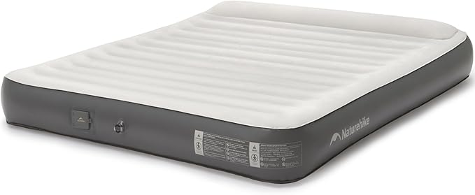 Materasso ad aria Naturehike Morning View con pompa integrata per letto da campeggio
