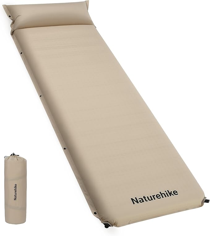 Naturehike 10cm Self Inflating Camping Pad R9.5 Foam Sleeping Mat