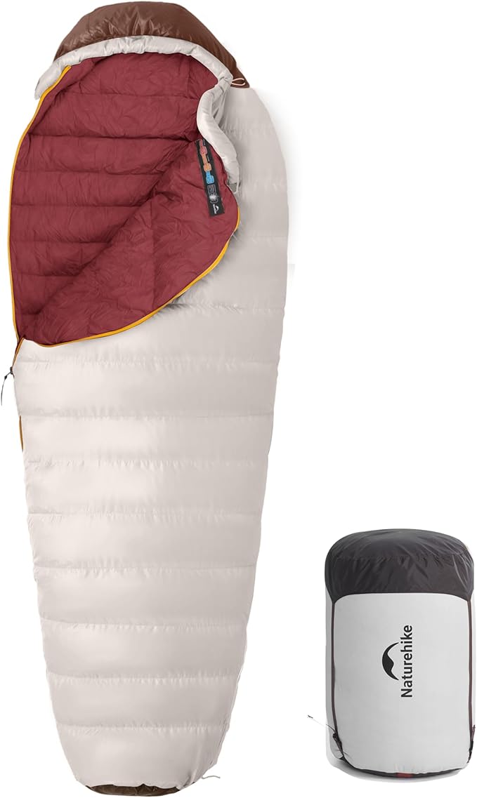 Snowbird™ SP400 Down Mummy Sleeping Bag 39°F / 3.8°C – Naturehike