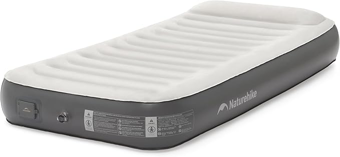 Materasso ad aria Naturehike Morning View con pompa integrata per letto da campeggio