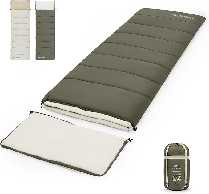 schlafsack mit kapuze FlowLite™ LD150 Schlafsack mit Kapuze aus Synthetikmaterial 54°F / 12° – Naturehike