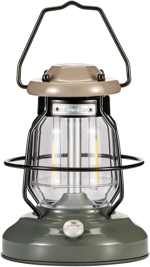 Naturehike Camping Lamp 3000mAh Rechargeable IPX4 Waterproof Dimmable LED Lantern