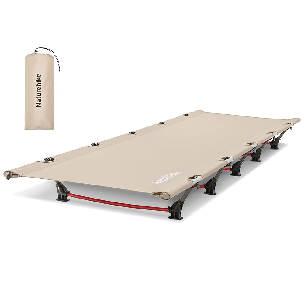 Naturehike XJC05 GreenField Outdoor Folding Camp Bed 2026 Light Green