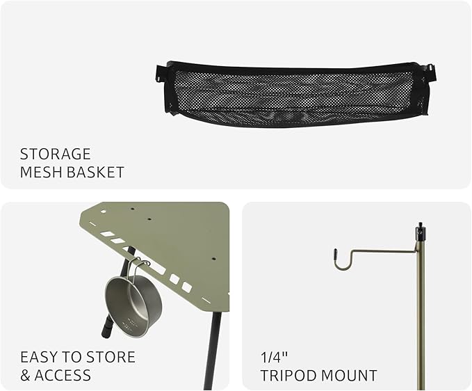StarCore™ H02 Tactical Camping Table – Naturehike