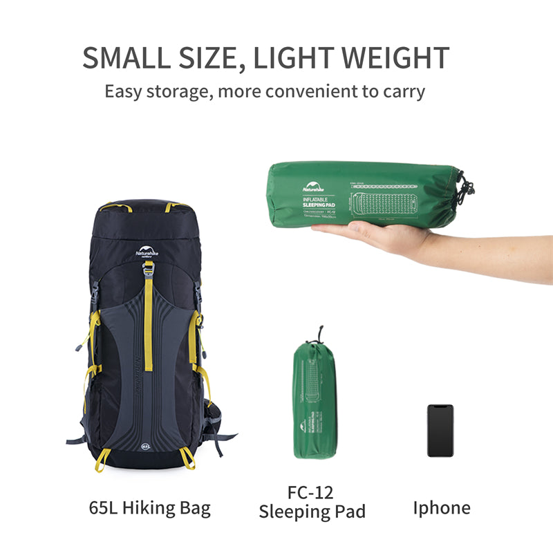 An image of a Naturehike FC-12 Foot Pump Inflatable Mat by Naturehike official store