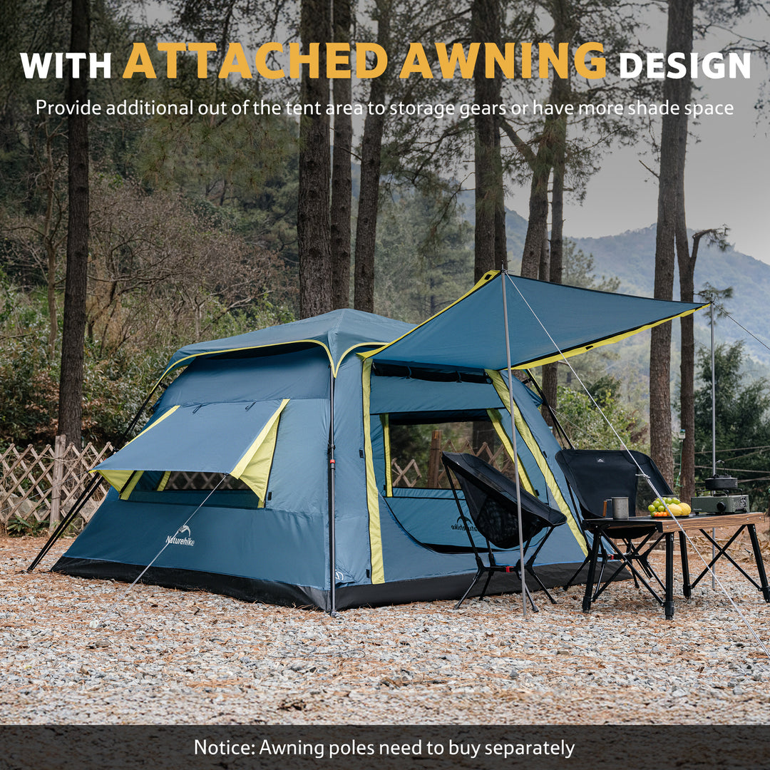 4 person tent waterproof Cape Lite 4-Person Instant Cabin Tent