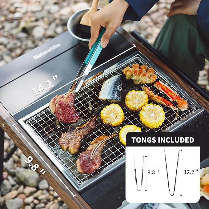 holzkohlegrill für camping Naturehike Camping-Holzkohlegrill für IGT-Tisch