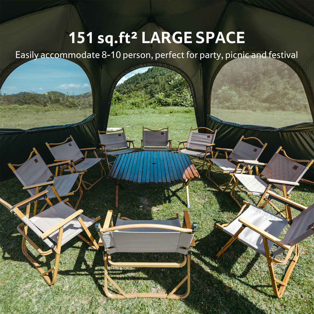 large pop up tent Cloud Boundar™ 6-sided Pop-Up Canopy Tent