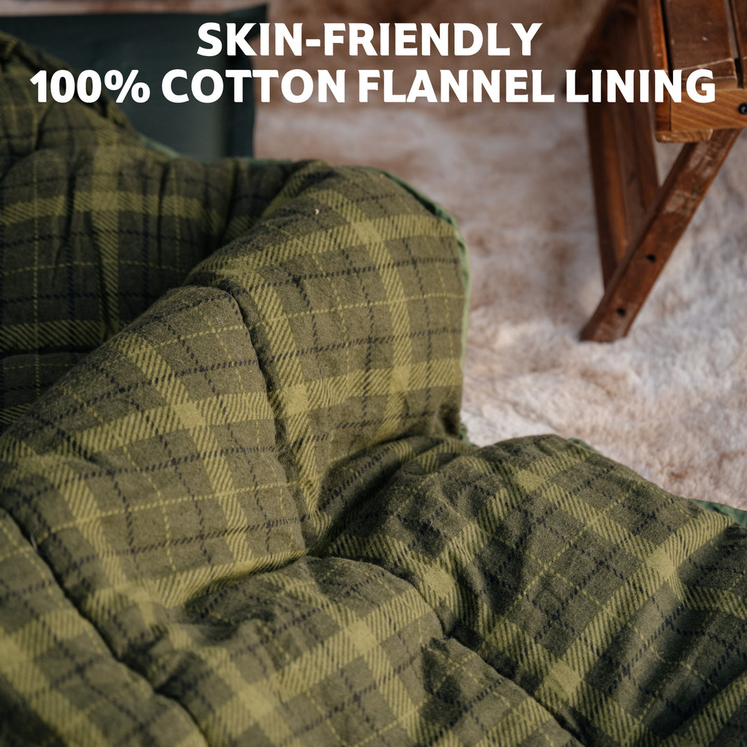 M Series™ Breiter Flanell-Schlafsack 0°C / 32°F