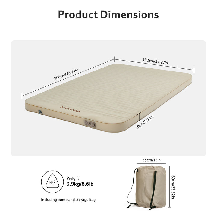 Yugu™ Self-Inflating Sleeping Pad with Built-in Pump