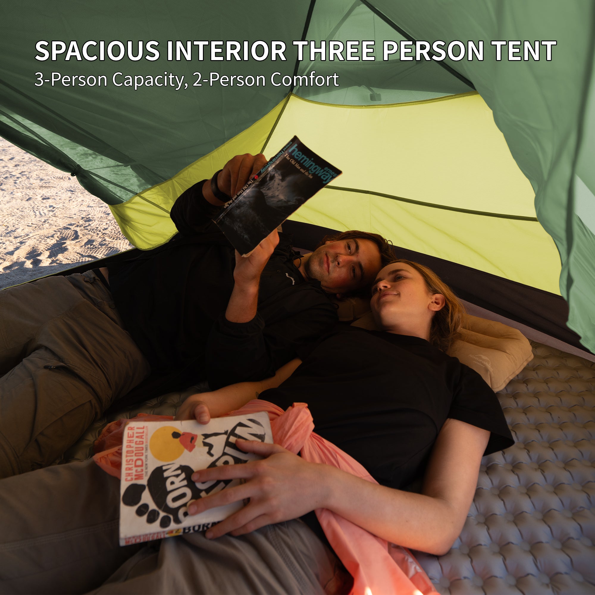 Mongar™ BASE 3-Person Backpacking Tent – Naturehike