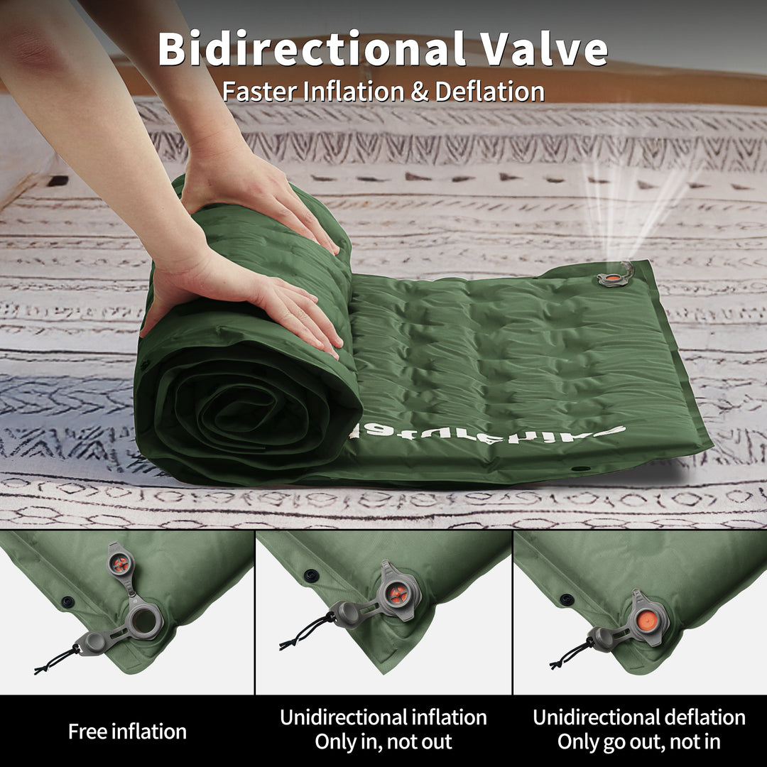 D Series™ Automatic Inflatable Sleeping Pad with Pillow