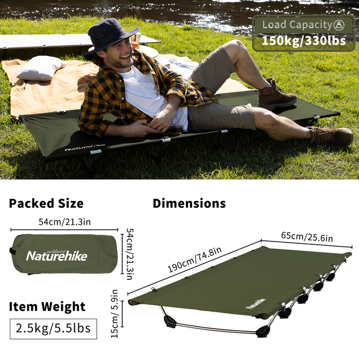 GreenField™ XJC05 faltbares Campingbett