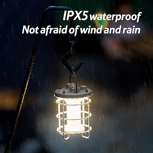 Naturehike Rechargeable Camping Light Portable Lantern with Hook