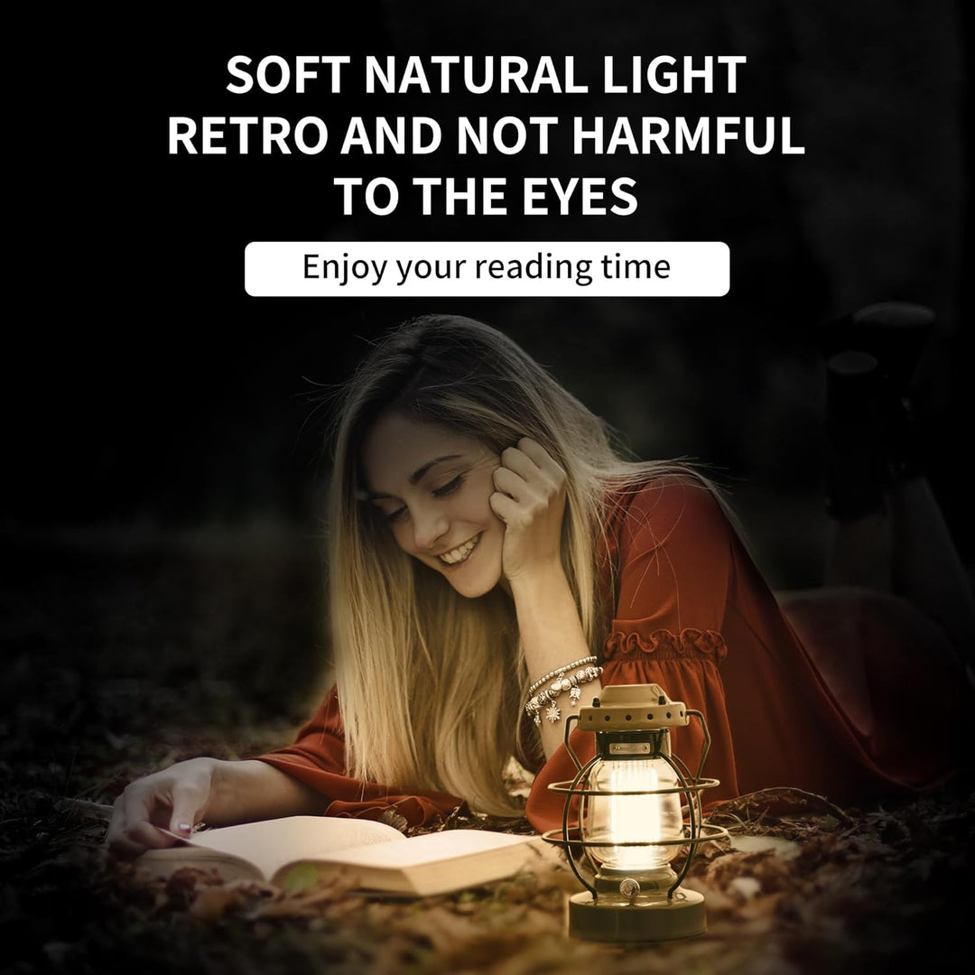 Naturehike Camping Lamp 3000mAh Rechargeable IPX4 Waterproof Dimmable LED Lantern