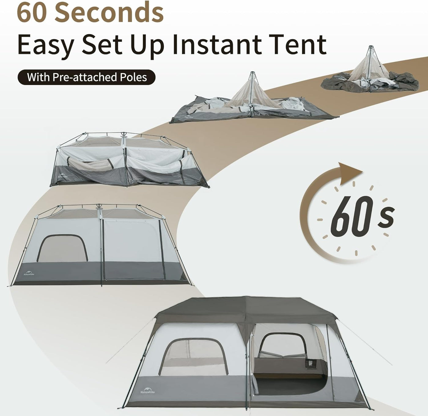 An image of a   Cape Instant Tent