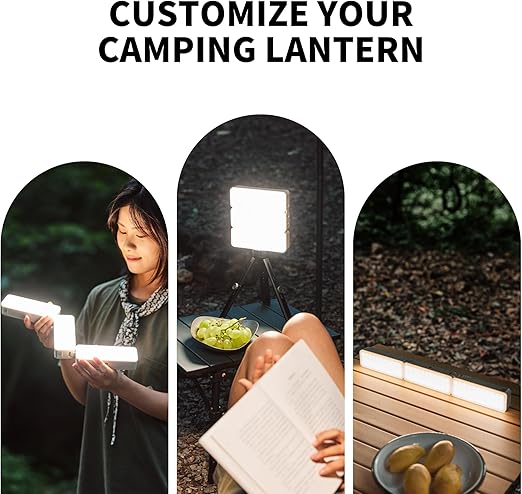 Naturehike Camping Lantern 2000LM IP54 Waterproof Foldable LED Light