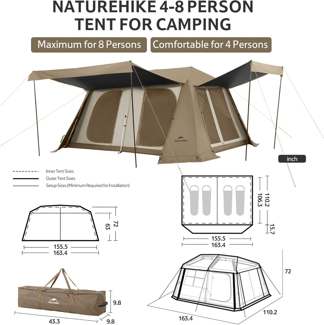 Village™ 13 PRO 8-Person Camping Tent